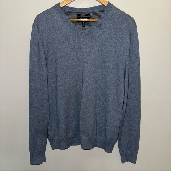 Nordstrom Men’s Shop Cashmere and Cotton Sweater Size Medium - Picture 1 of 7